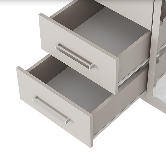 Шкаф 3Д с ящиками БТС