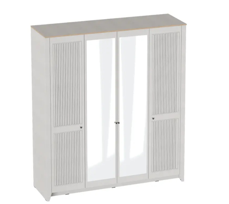 Шкаф 4D спальня Валенсия Мбг