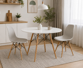 Стол EAMES HW100  103*103*11 Или